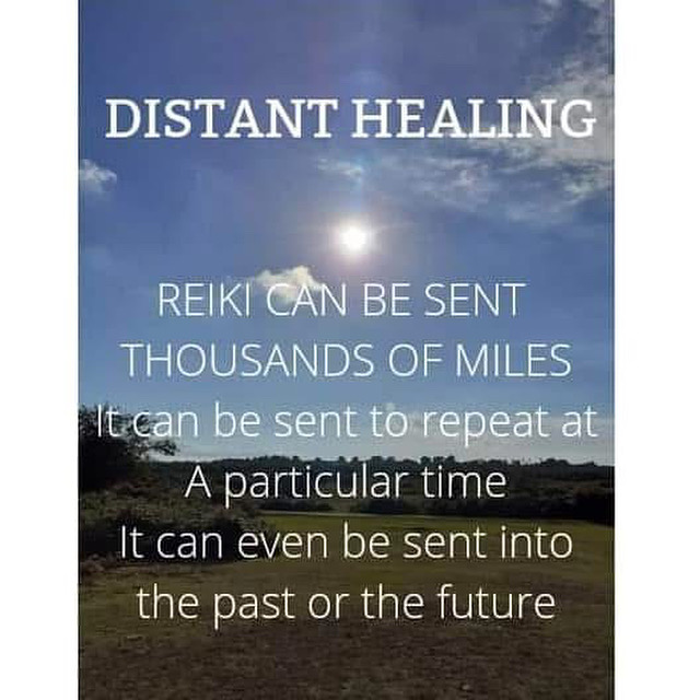 Distant Healing — Reiki can be sent thousands of miles